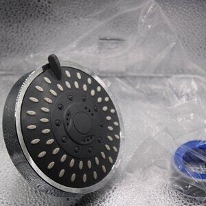 58259-New Shower Head with washers and band to tighten the shower head.